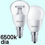 Bombillas led esfericas E14 6500k