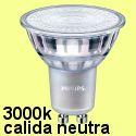 Bombillas Led otros casquillos  Bombillas Par 16 GU10  Bombillas led Par16 Gu10 3000k