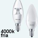 Bombillas de led Rosca  Bombillas led Vela e14  Bombillas led vela 4000k