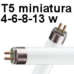 Fluorescentes T5 miniatura