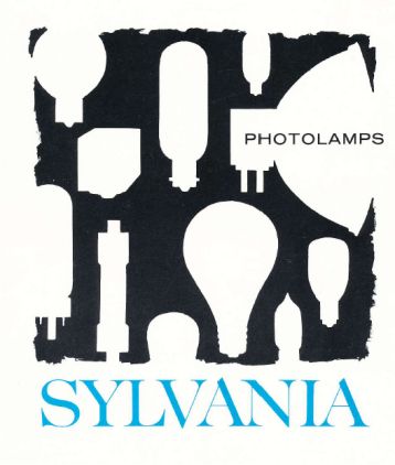 catalogo de lamparas de fotografia Sylvania Usa 1969