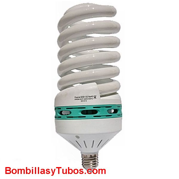 Lampara BAJO CONSUMO ESPIRAL  230v 85w E27 2800k