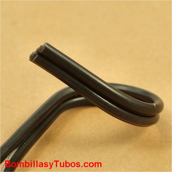 Cable paralelo negro 2x 1.5mm - Cable paralelo de 2x1.5mm negro