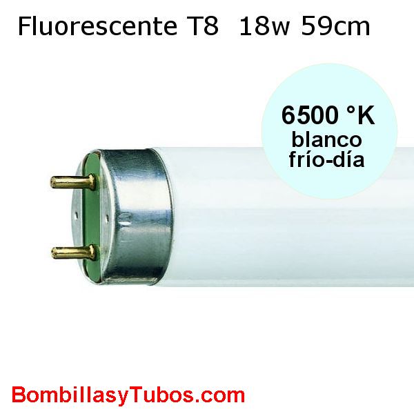 FLUORESCENTE T8 18w-865