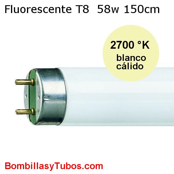 FLUORESCENTE T8 58w-827