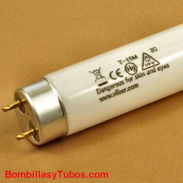 Vilber T-15m tubo UV-B 312nm 45cm - Fluorescente ultravioleta-B 312nm 15w 45 cm Vilber