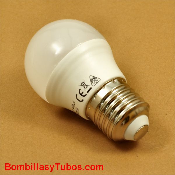GSC bombilla led esferica E27 230v 6w 3000k 560 lumenes