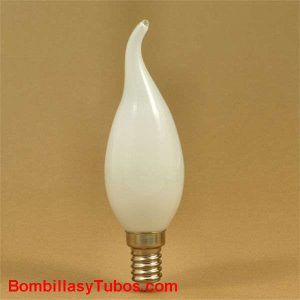 GSC led vela cristal 230v 4w 3000k 320 lm soplo viento