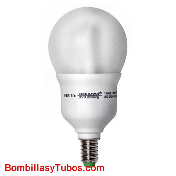 MEGAMAN estandar clasic 11w e-14 2700k c�lida
