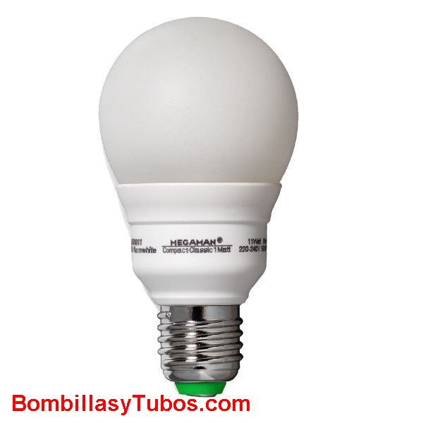 MEGAMAN estandar clasic 11w e-27 4000k neutra