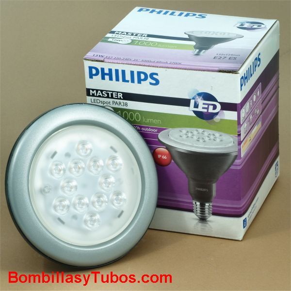 Lampada Led E27 Philips MASLEDspot D 13W-100W 827WW PAR38 25D