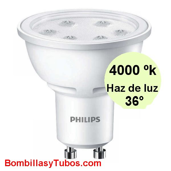 Philips Corepro ledspot 230v 3-35w 840 36�