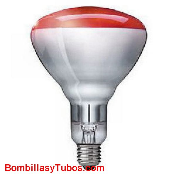 Bombilla INFRARROJOS R125 ROJA 150w