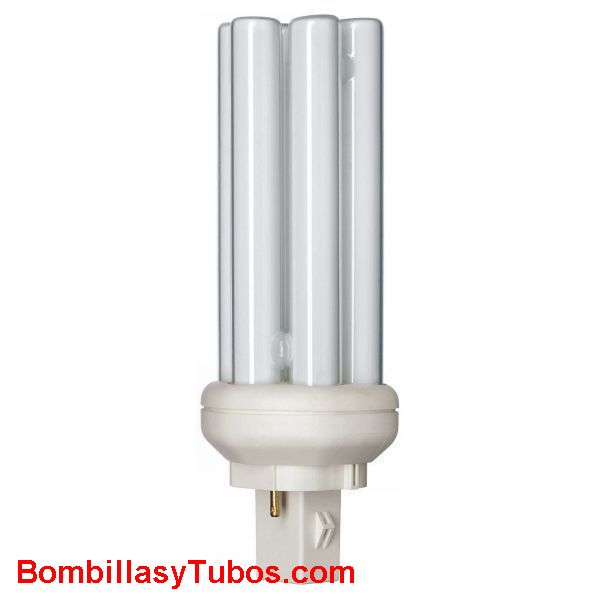 Lampara COMPACTA T2 26w-830 3000k Gx24d-3