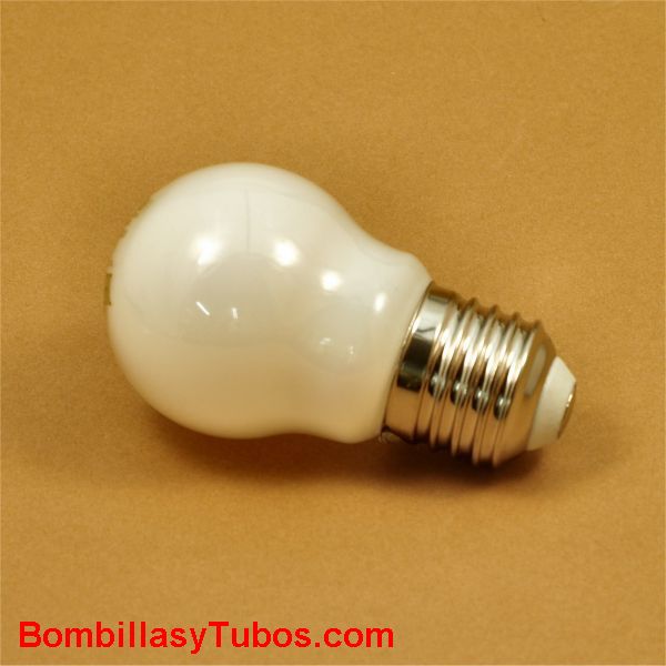 Lampara Bombilla LED Esferica Mate E27 1,5W - BOMBILLAS DE LED E27