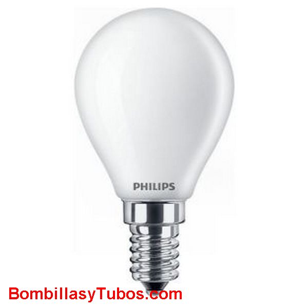Philips bombilla led esferica e14 6,5w-60w 806 lumen 4000k