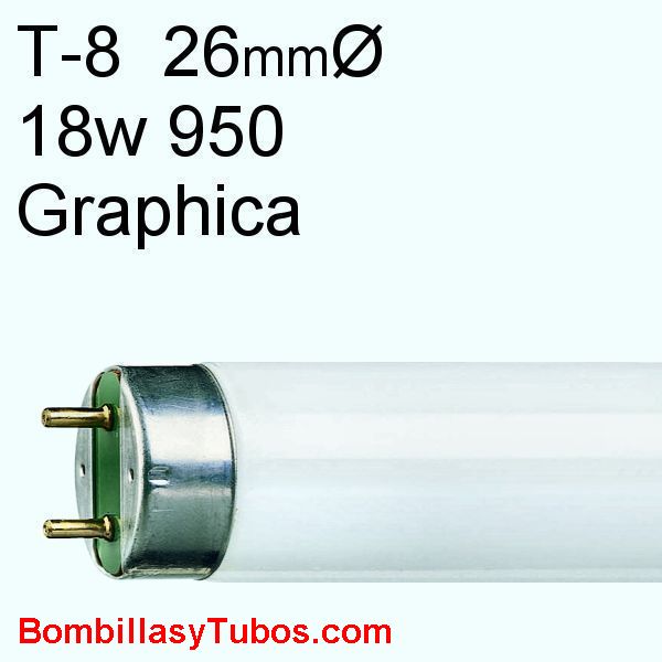 Fluorescente  T8 18w 952 Graphica 60cm