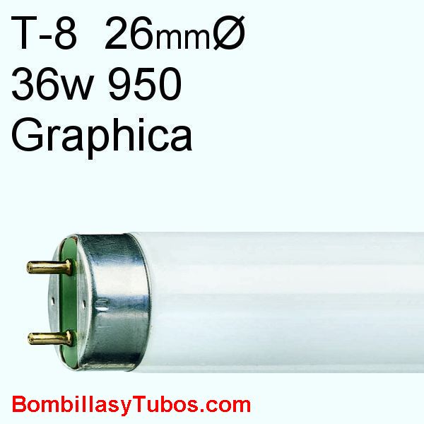 Fluorescente  T8 36w 952 Graphica 120cm