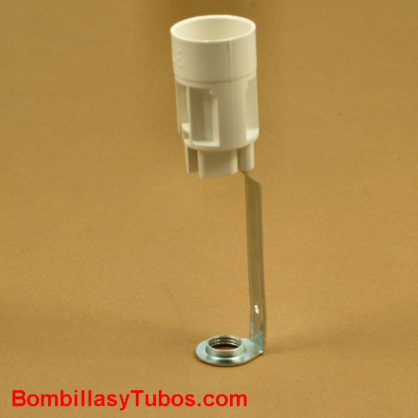 Portalamparas rosca E14 10cm para instalaci�n interior en velones